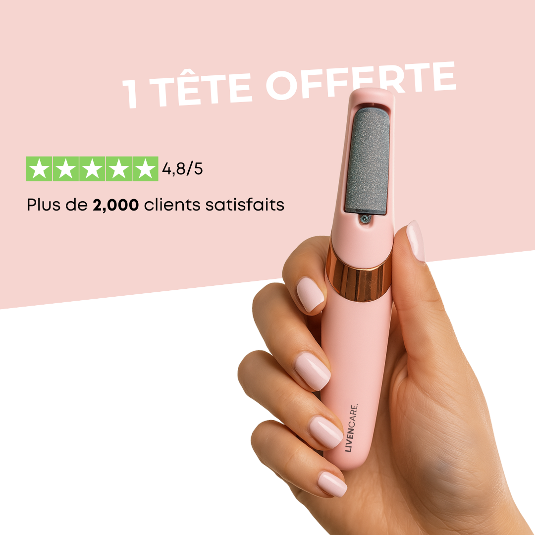 Livencare L7-C PRO - Râpe pied électrique